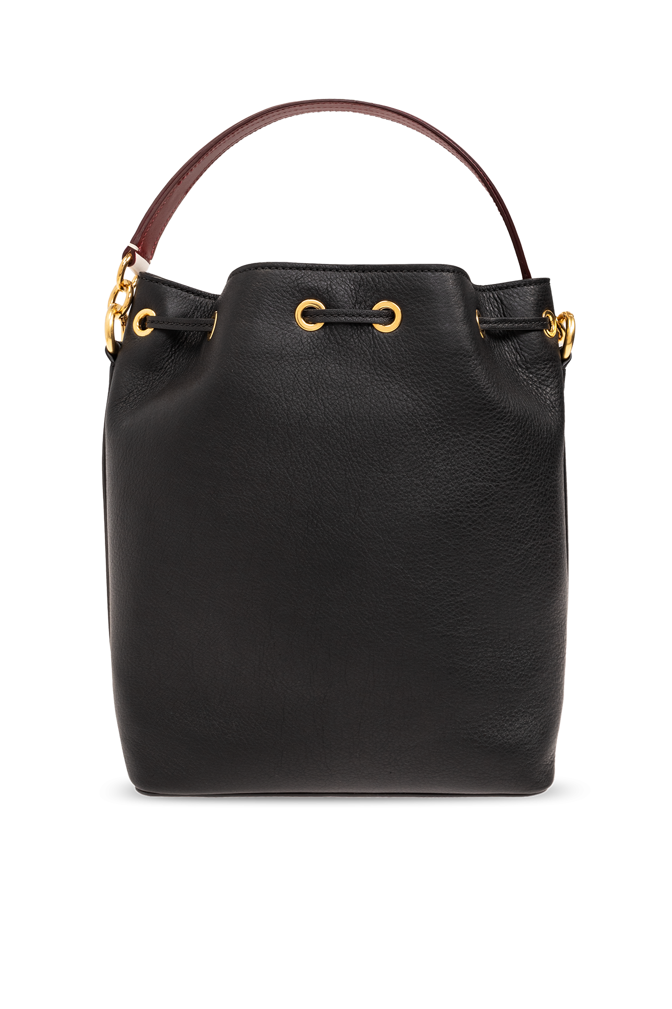 Black 'Code Mini' bucket bag Bally - Womans Twist Sm Black